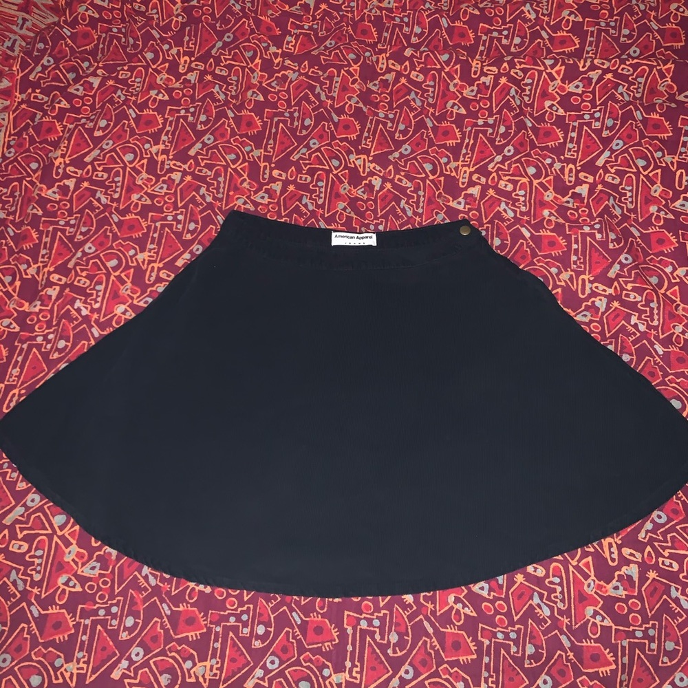 American Apparel Corduroy Skirt